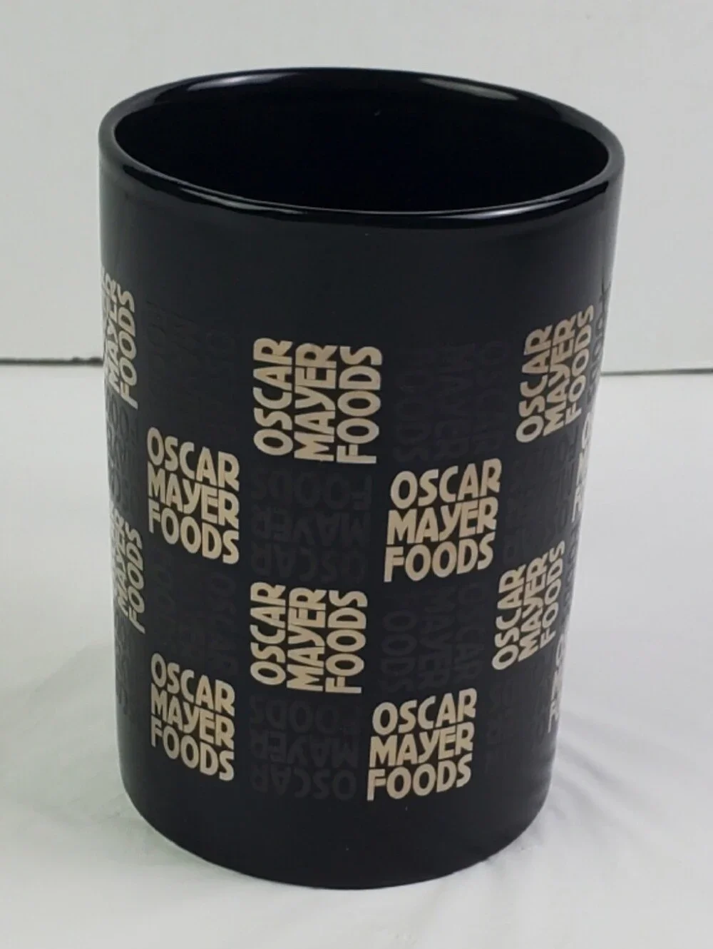 Oscar Mayer Foods VTG Advertising Collectible All Over Print Logo Coffee Mug Cup